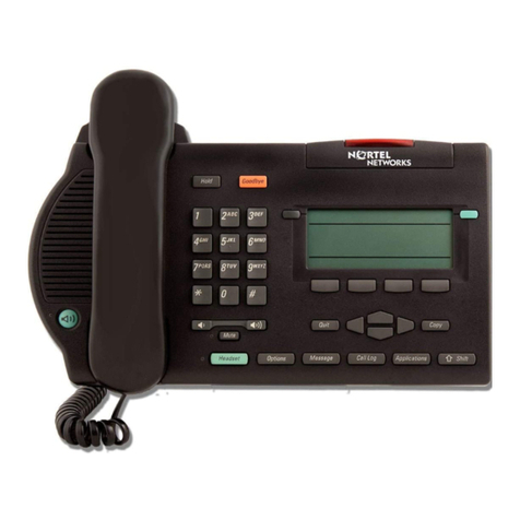 Nortel Meridian M3901 User manual