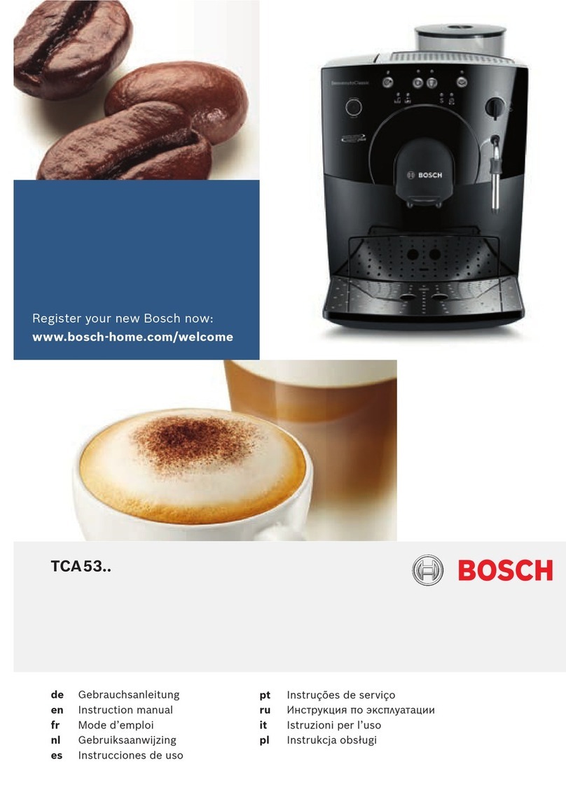 Bosch TCA 53 Series User manual