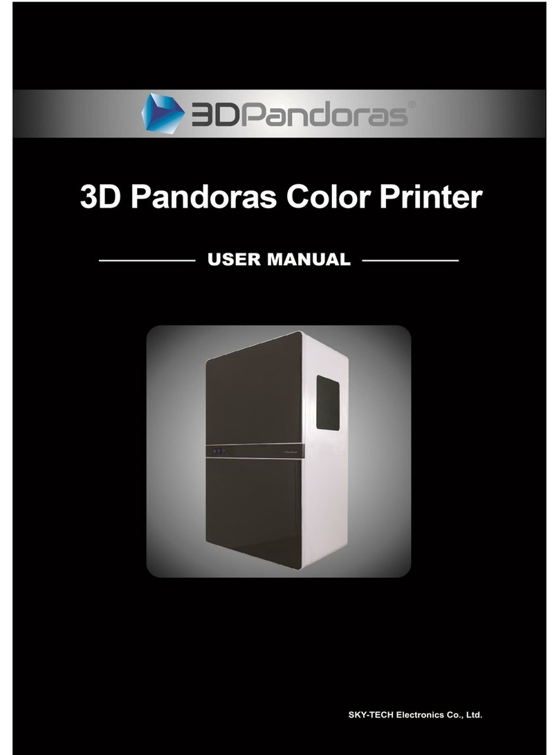 Skytech 3D PANDORAS user manual