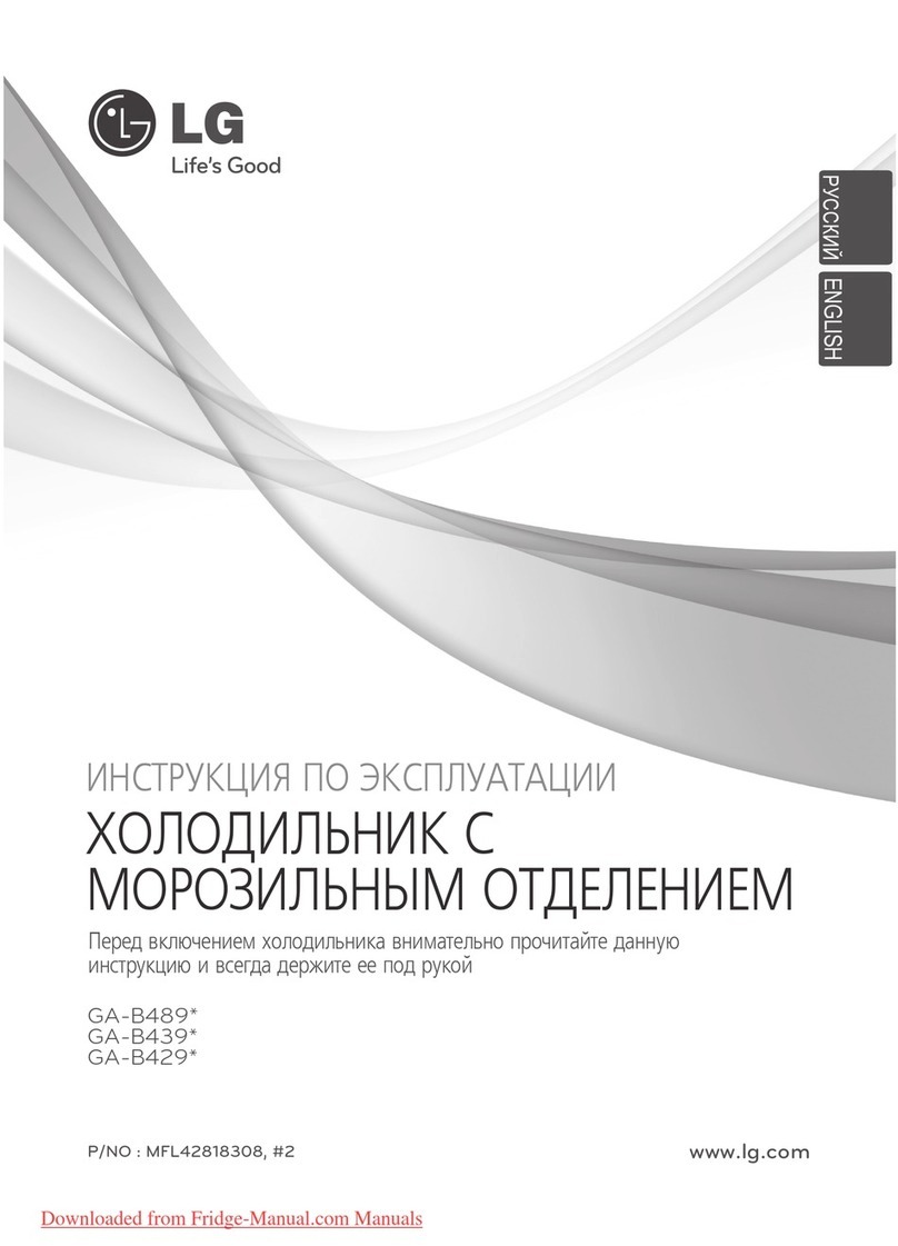 LG GA-B489 Series owner's manual