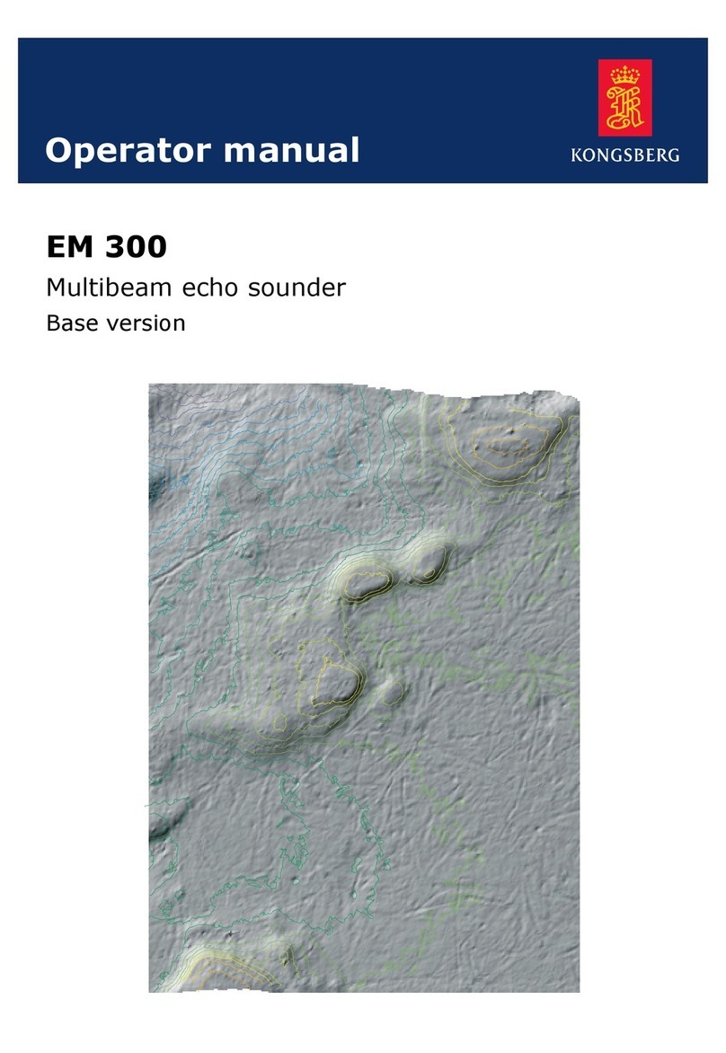 Kongsberg Simrad EM 300 Operation manual