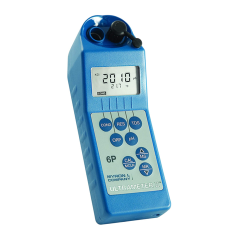 Myron L ULTRAMETER II 6P Operation manual