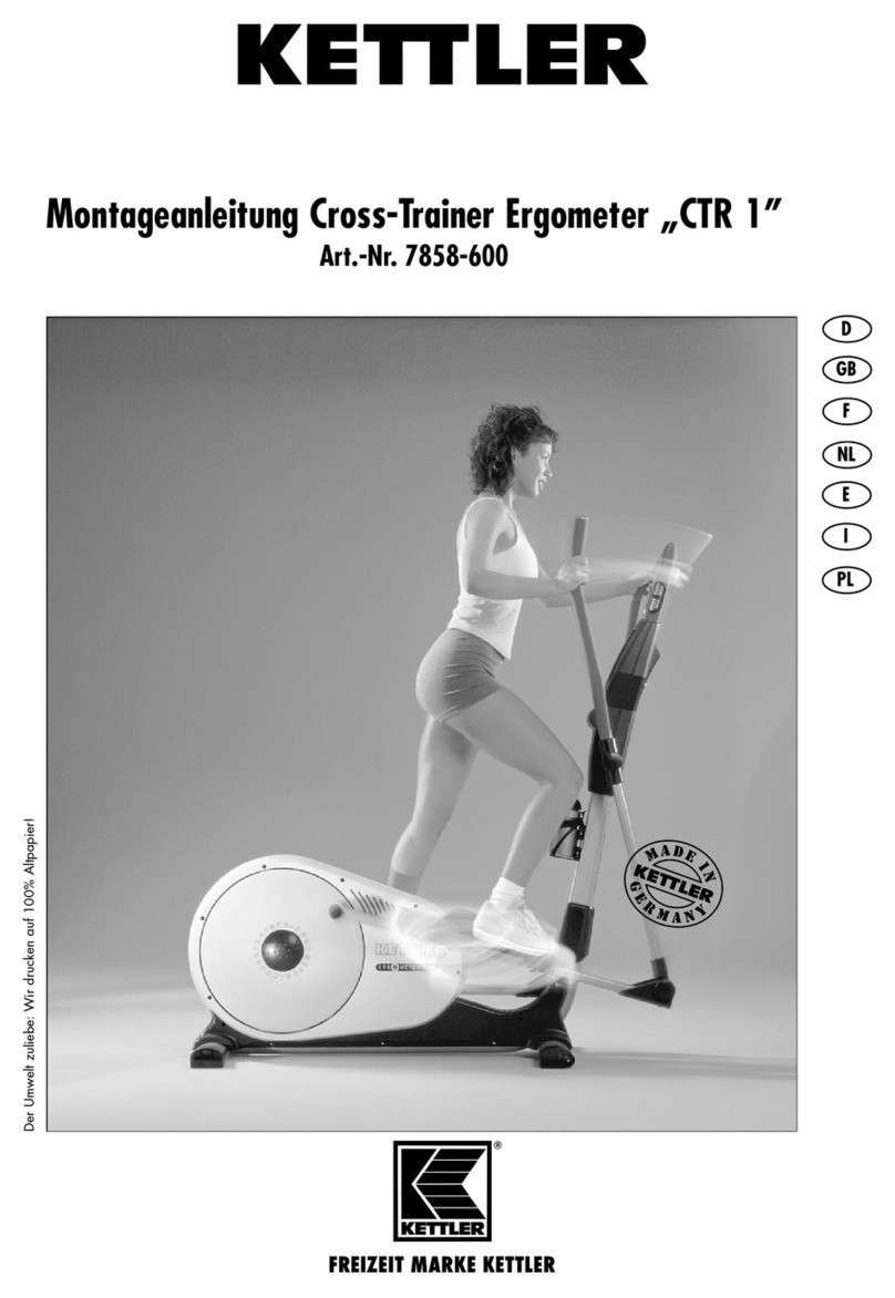 Kettler CTR 1 7858-600 Assembly manual