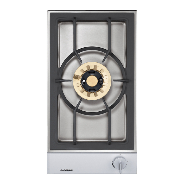 Gaggenau VG 231 334 SG User manual