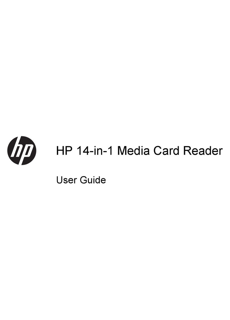 HP 14-in-1 Media Card Reader user guide