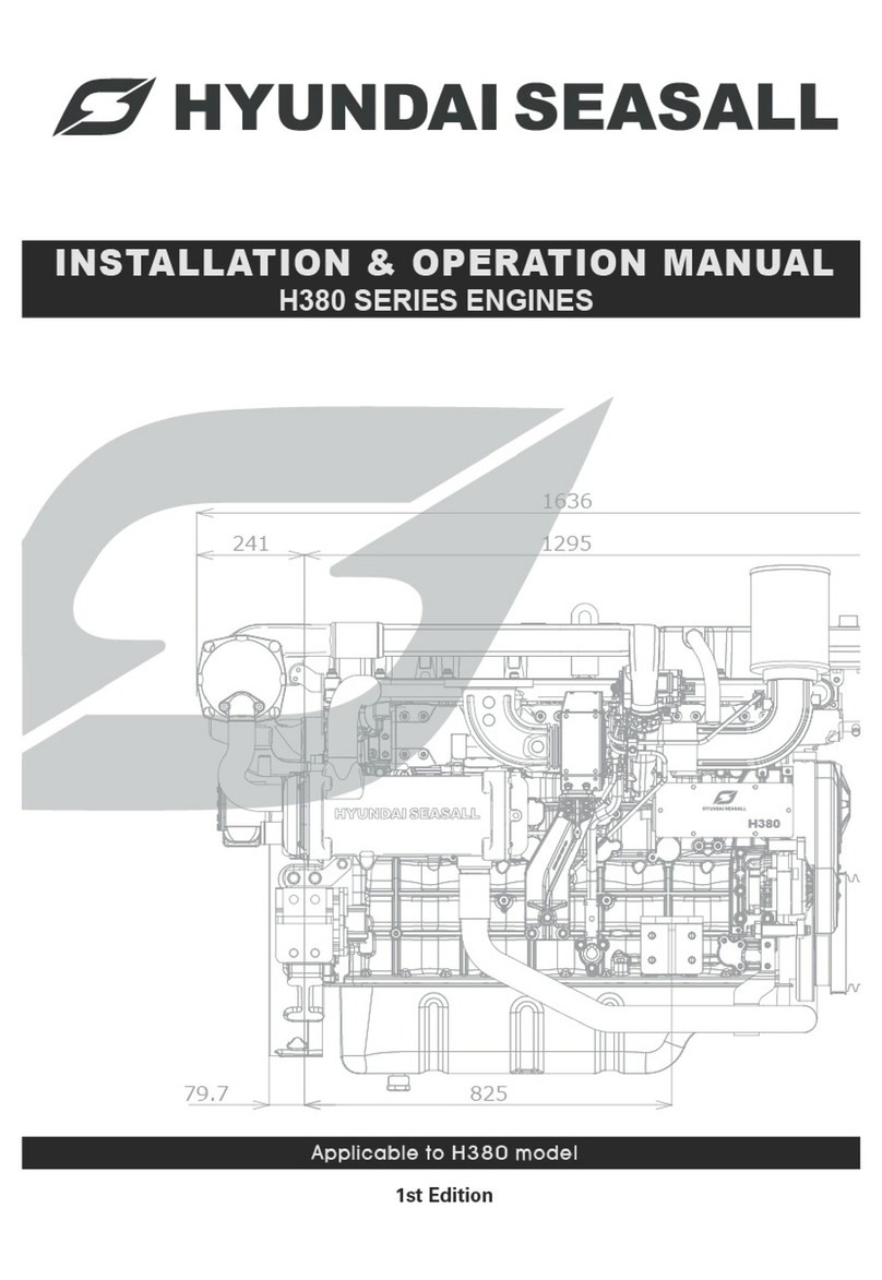 Hyundai Seasall H380 series Installation & operation manual
