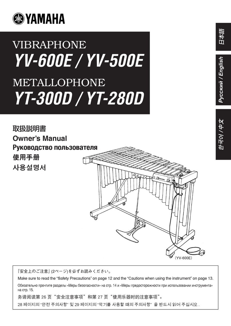 Yamaha YT-280D owner's manual