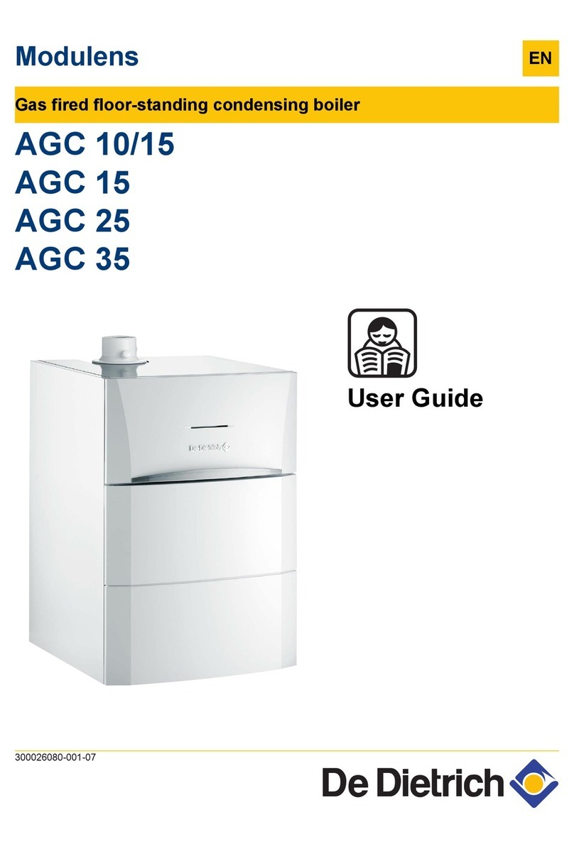 DeDietrich AGC 35 user guide