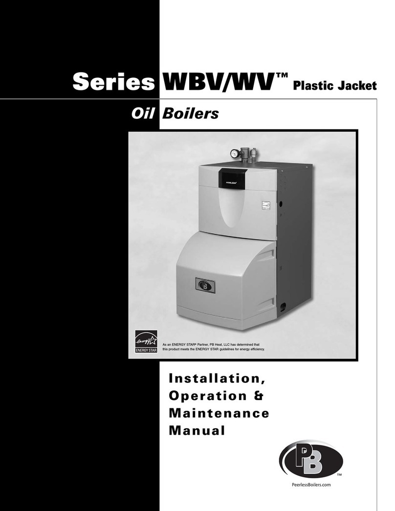 PeerlessBoilers WBV-03-060 Installation, operation & maintenance manual