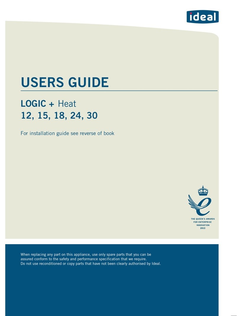 IDEAL Logic Heat 30 User manual