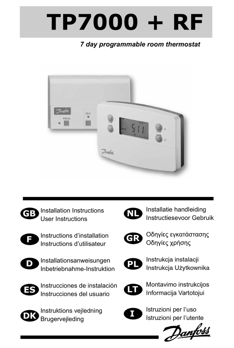 Danfoss TP7000M User manual