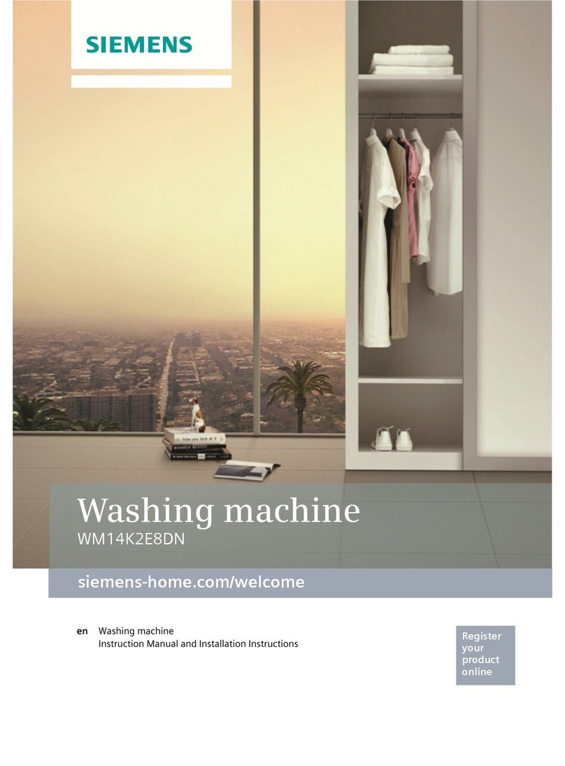 Siemens WM14K2E8DN Specification sheet