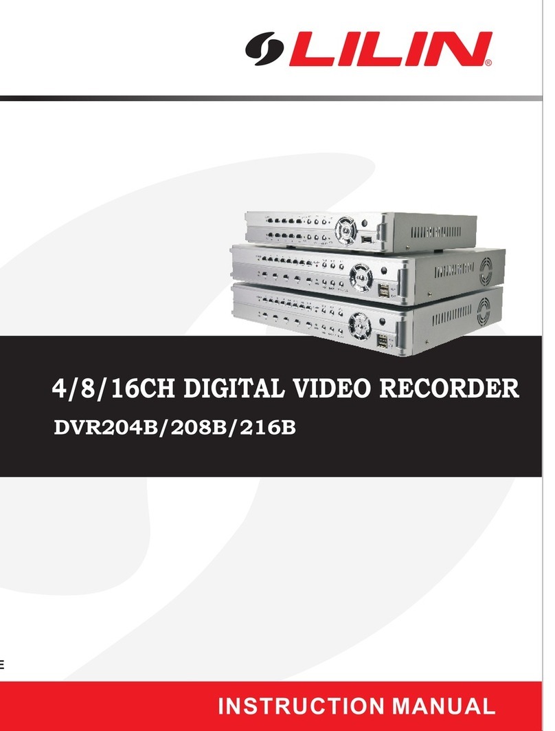 Lilin DVR216B instruction manual