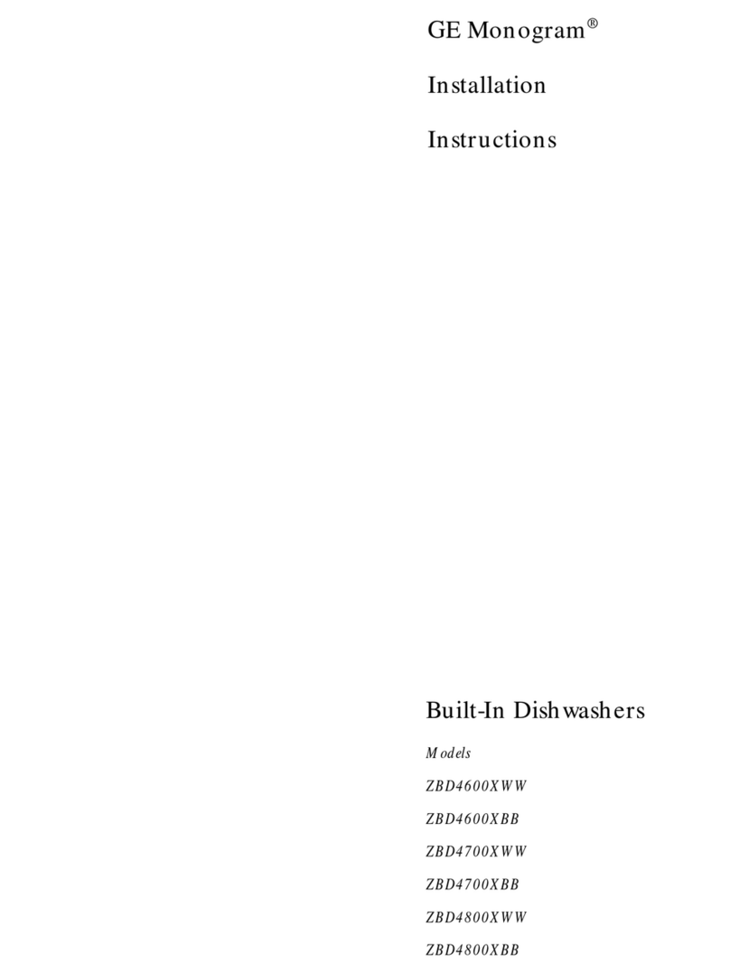 GE ZBD4800XBB User manual