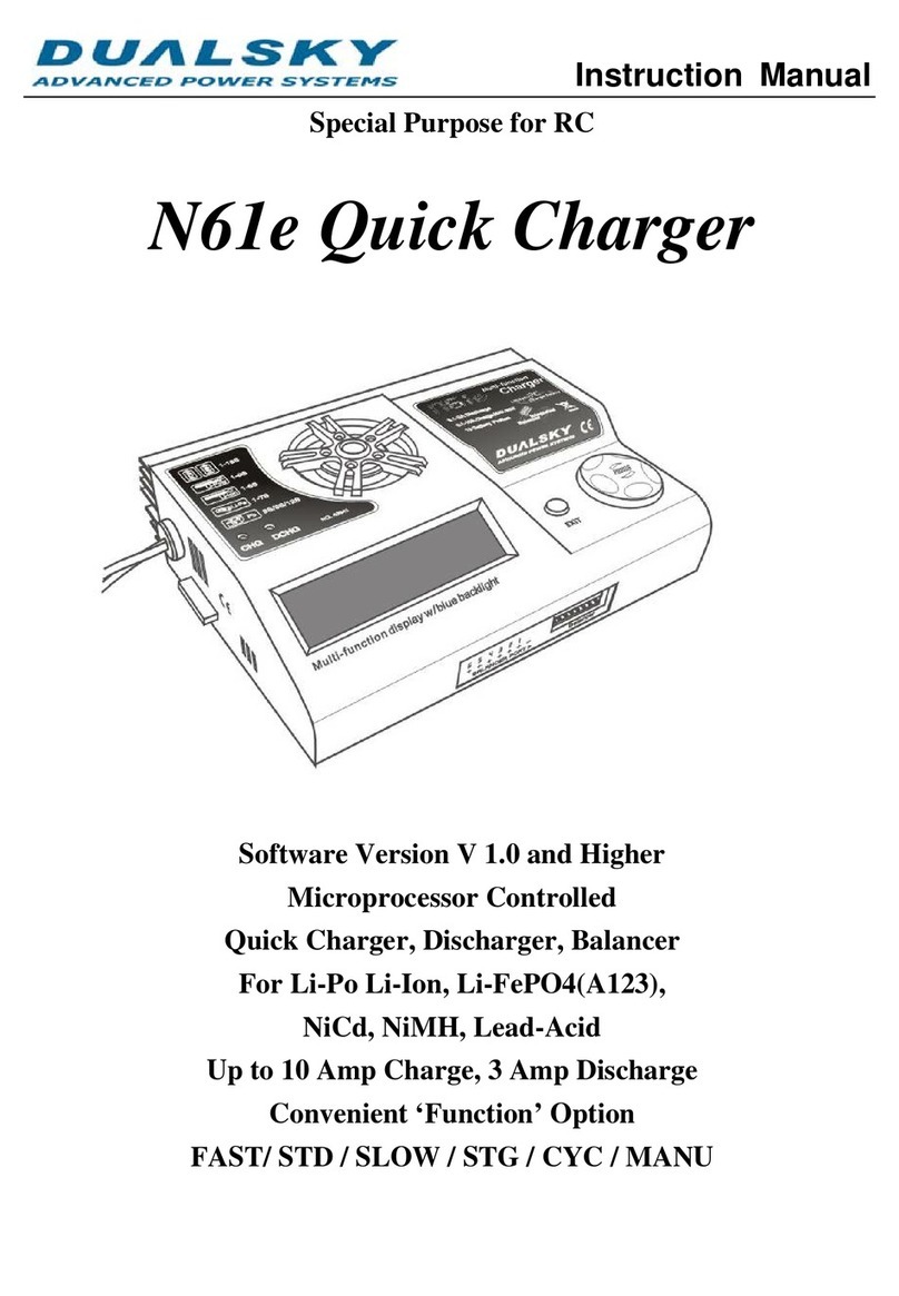 Dualsky N61e instruction manual