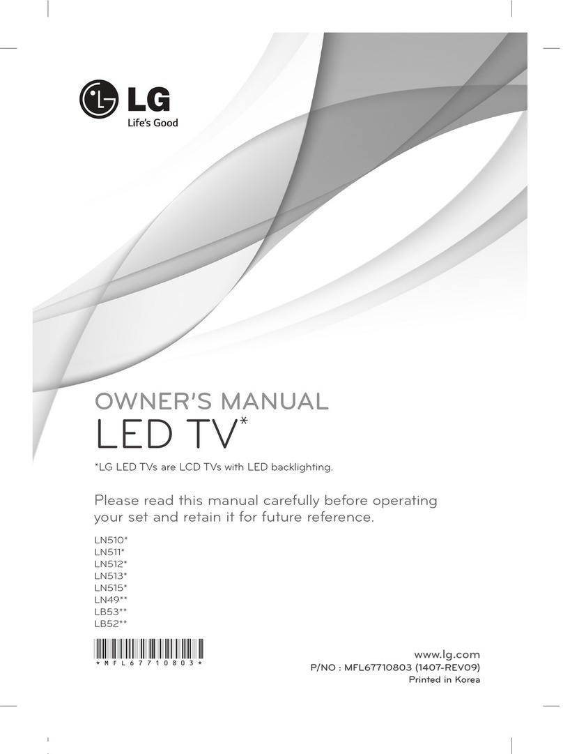 LG LB52 Series User manual