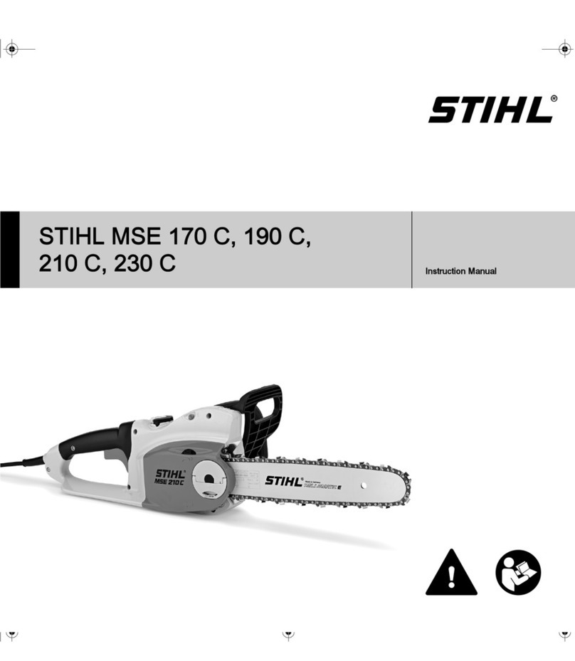 Stihl MSE 230 C User manual