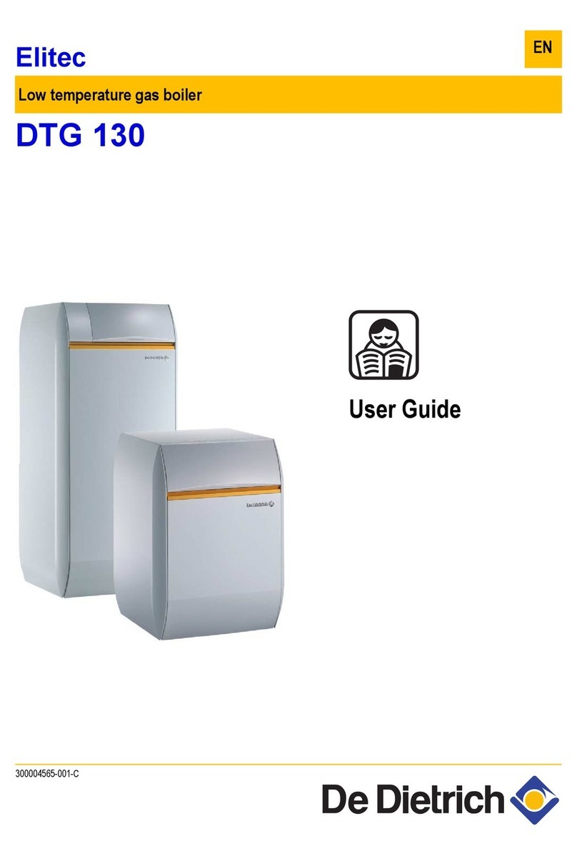 DeDietrich Elitec DTG 130 user guide