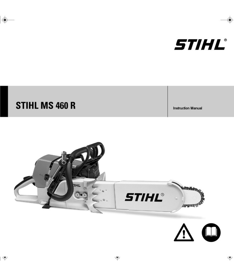 Stihl MS 460 R instruction manual