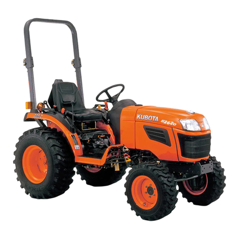 Kubota B2920 User manual