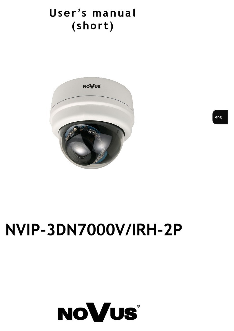 Novus NVIP-3DN7000V/IRH-2P user manual