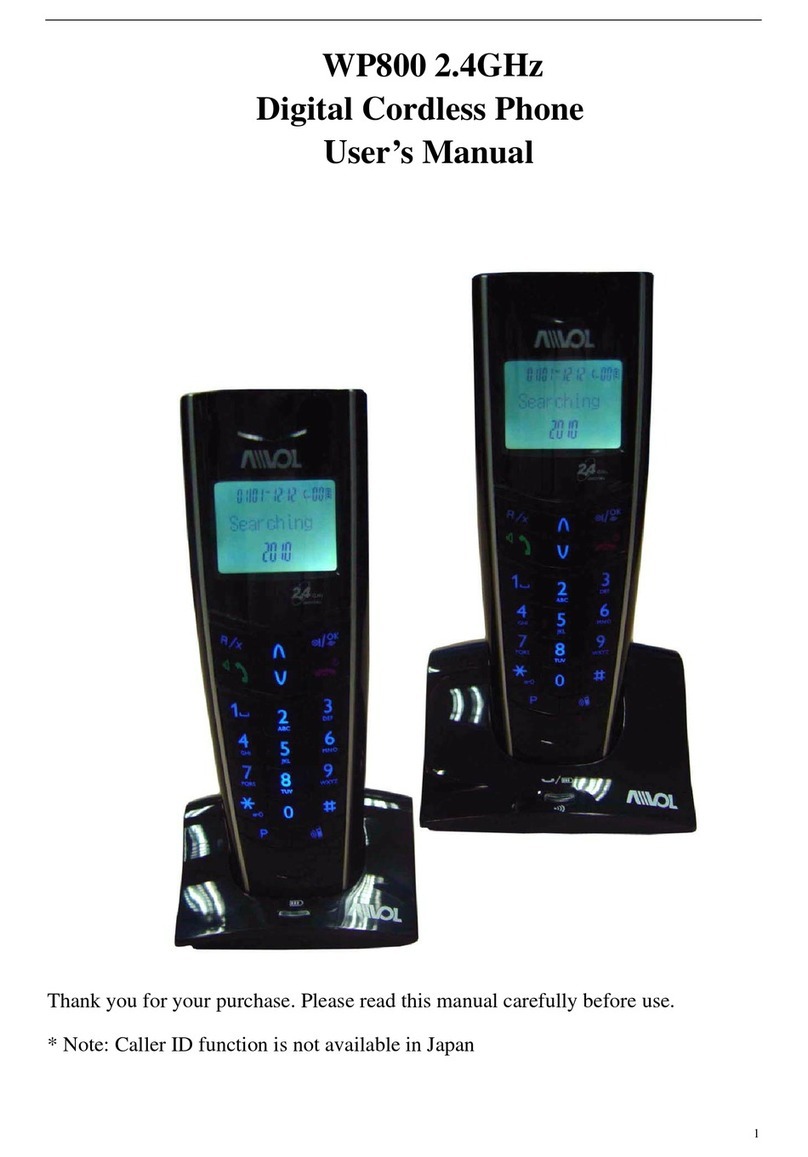 Avol WP800 user manual