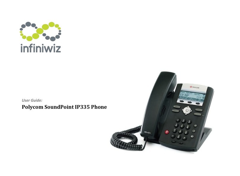 Polycom SoundPoint IP 335 User manual
