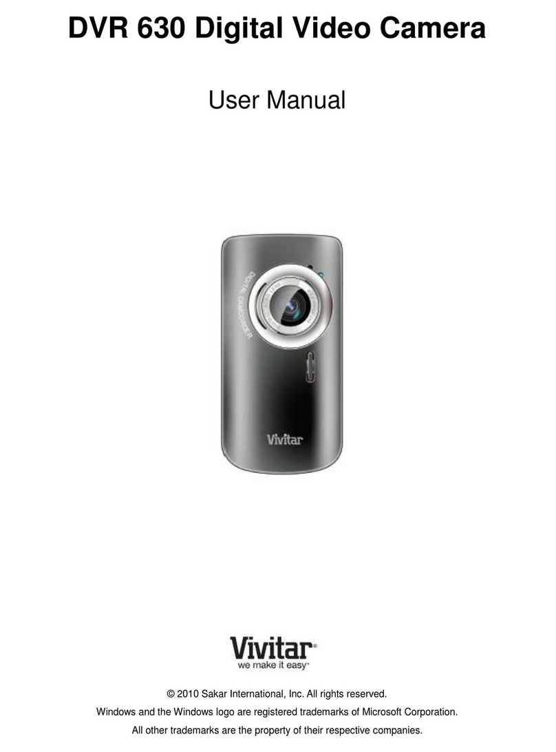 Vivitar DVR 630 User manual