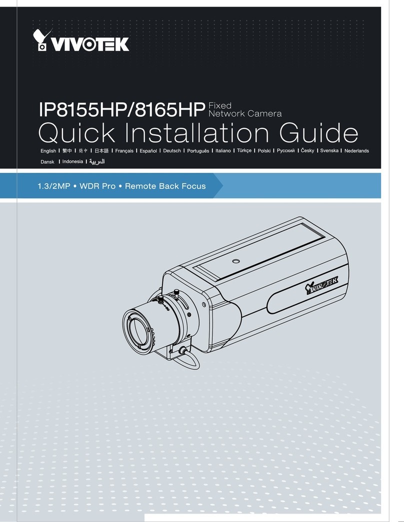 Vivotek ip8155hp User manual Vivotek ip8155hp User manual
