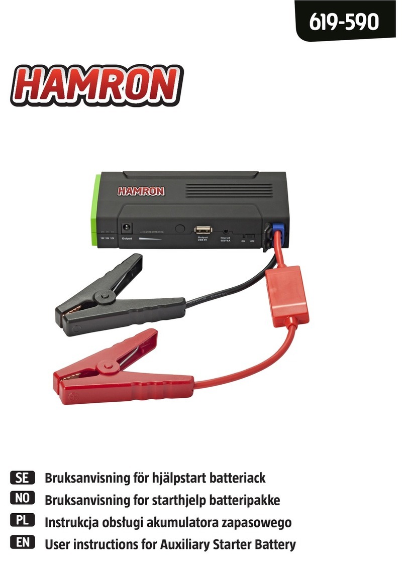 Hamron 619-590 User instructions