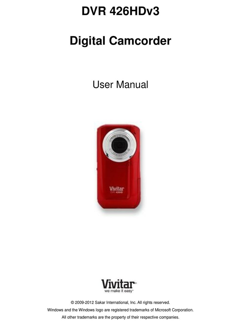 Vivitar DVR 426HDV3 User manual