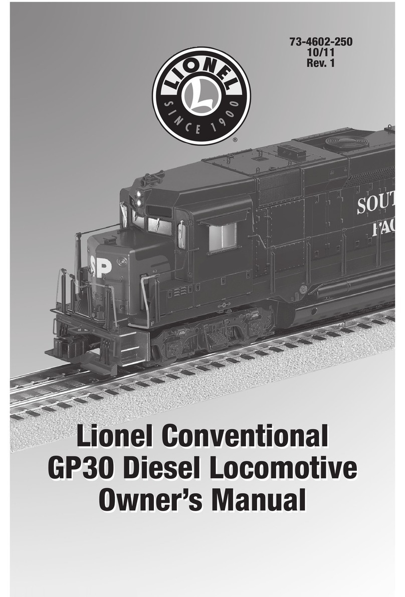 Lionel GP30 owner's manual