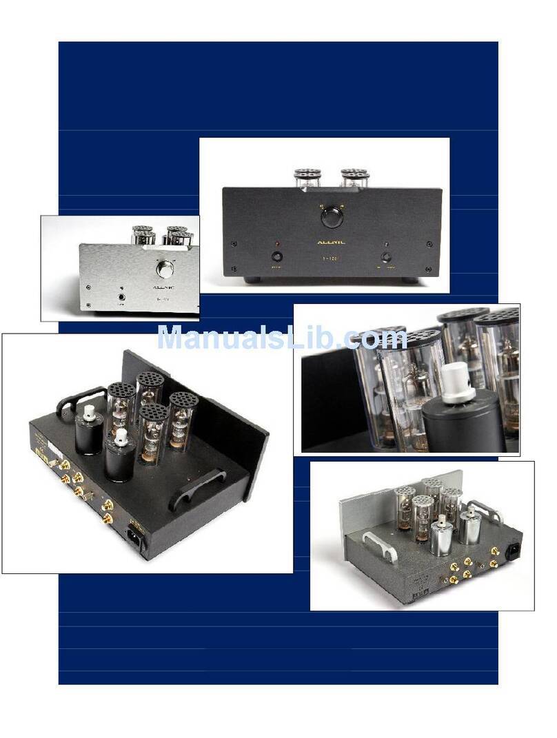 ALLNIC AUDIO h-1201 owner's manual