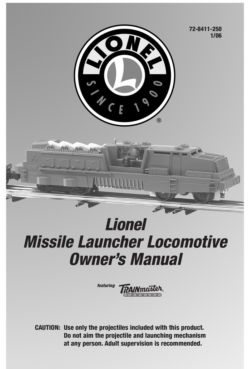 Lionel Missile User manual