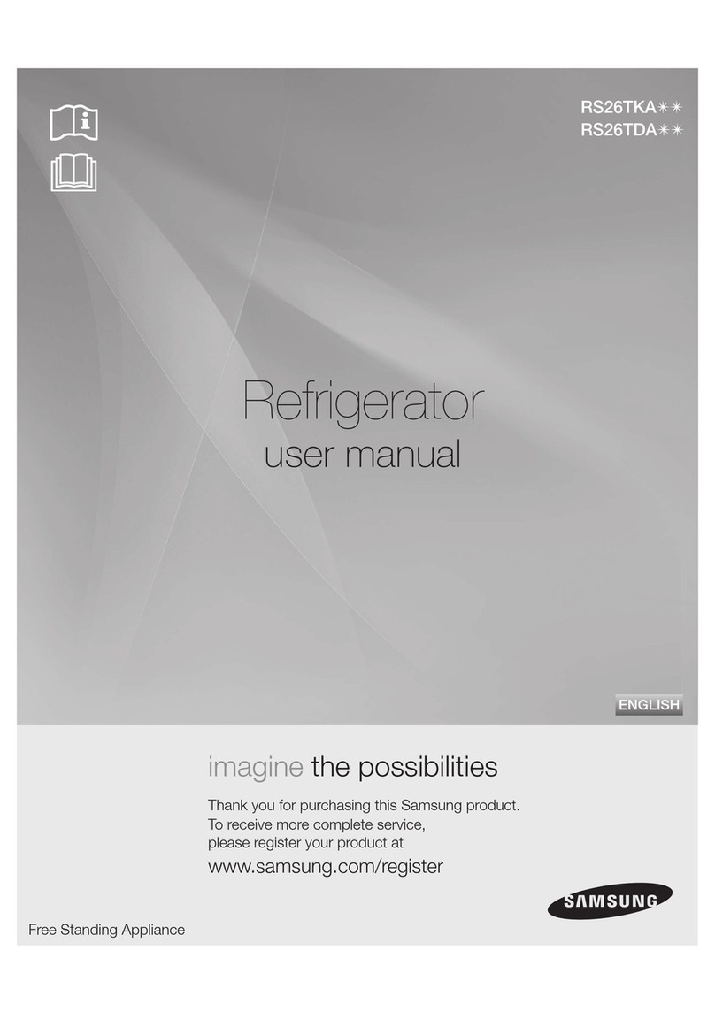 Samsung RS26TKA User manual
