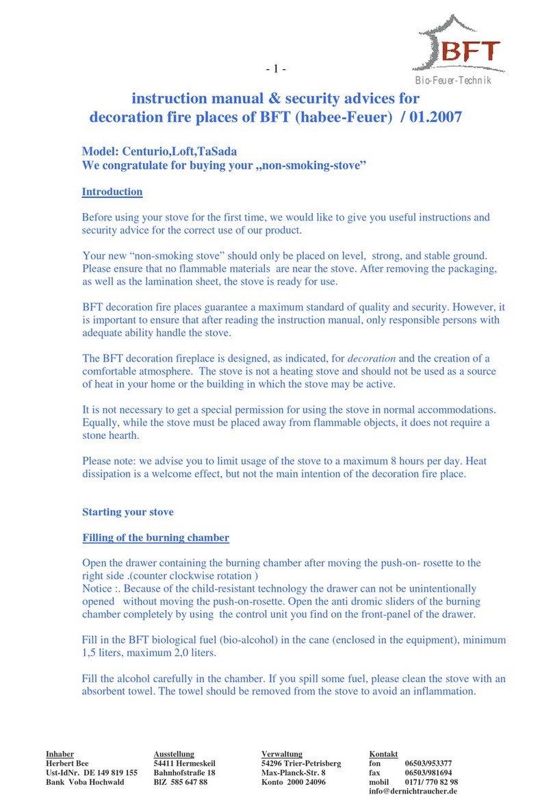 BFT Centurio instruction manual