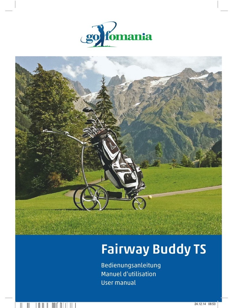 Golfomania Fairway Buddy TS user manual