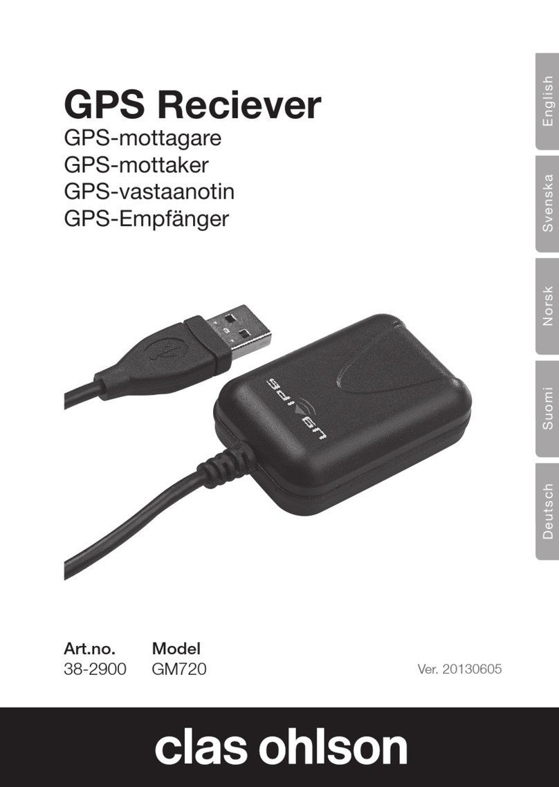 Clas Ohlson GM720 instruction manual