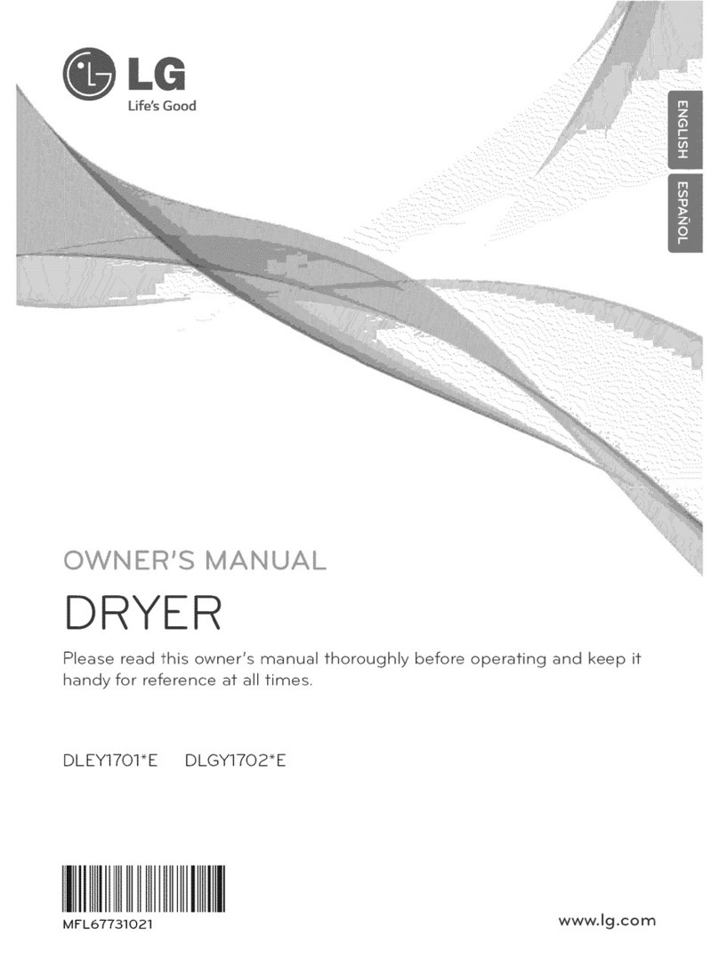 LG DLEY1701VE User manual