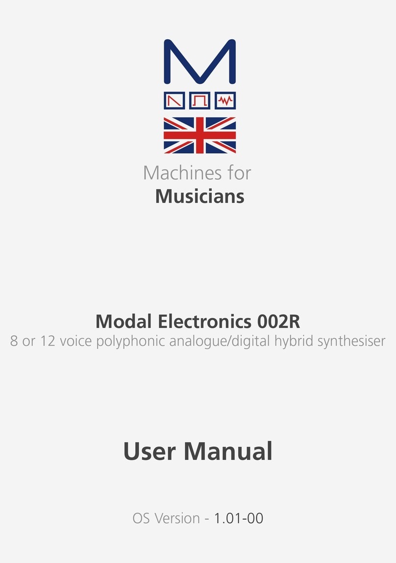 Modal Electronics 002R User manual