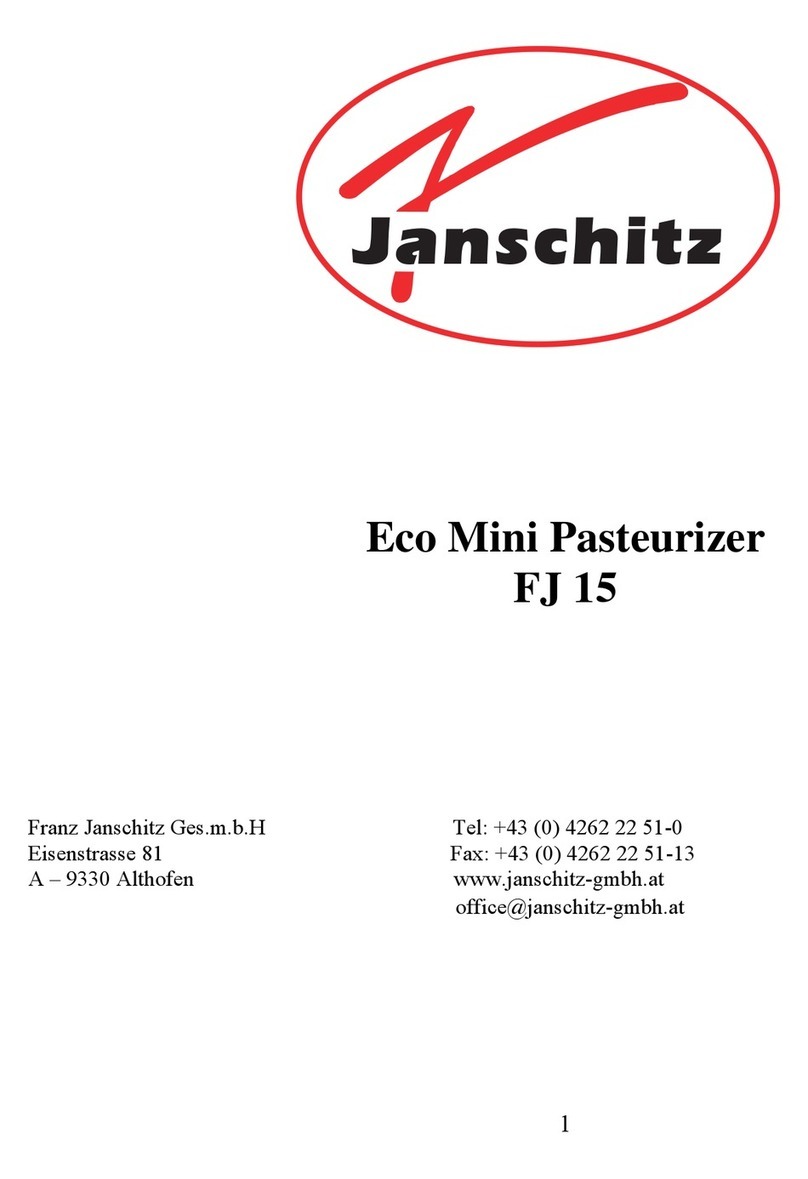 Janschitz FJ 15 manual
