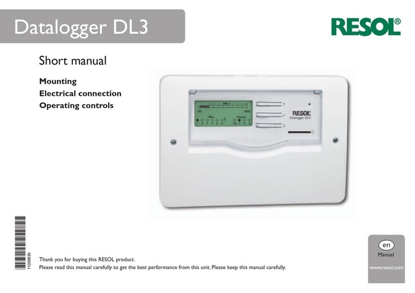 Resol DL3 Short manual