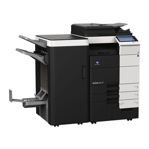 Konica Minolta bizhub 654e User manual