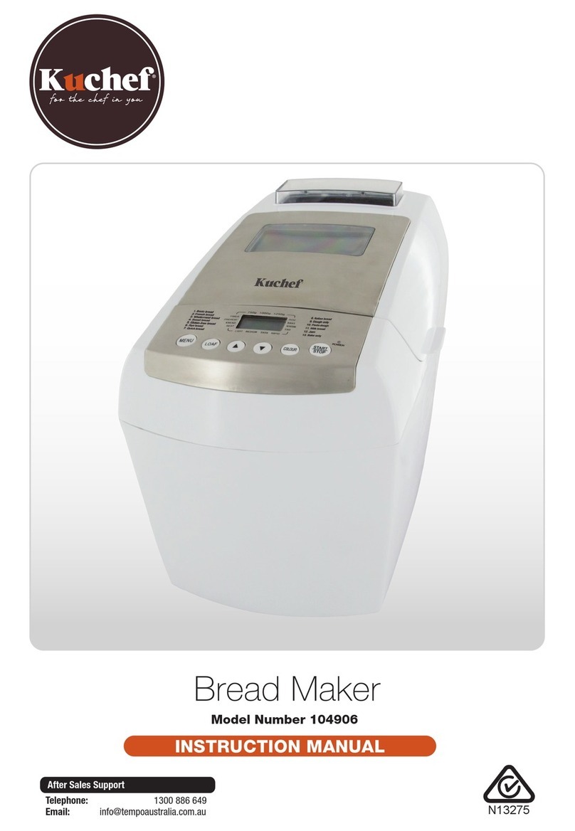 Kuchef 104906 instruction manual