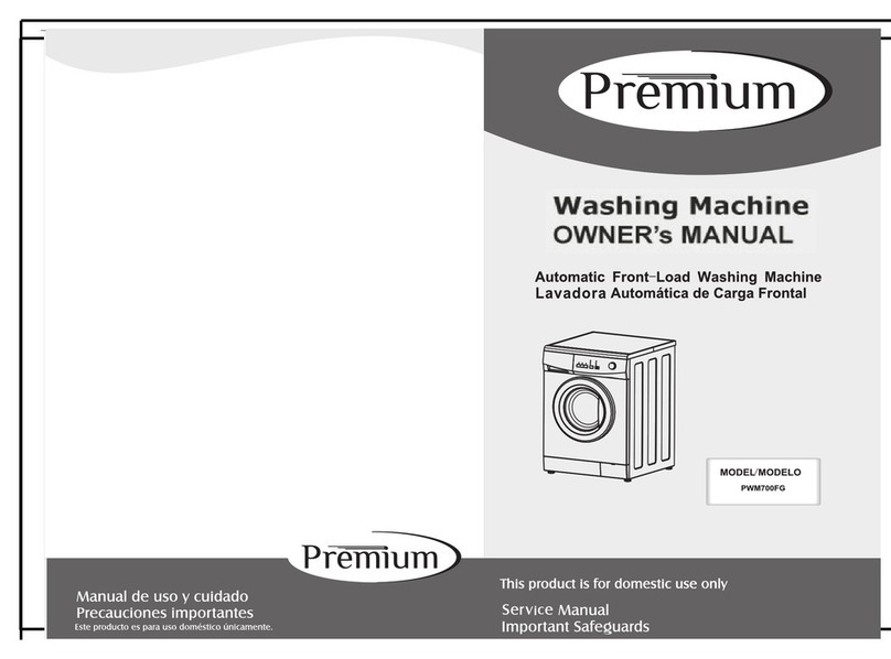 Premium PWM700MG owner's manual