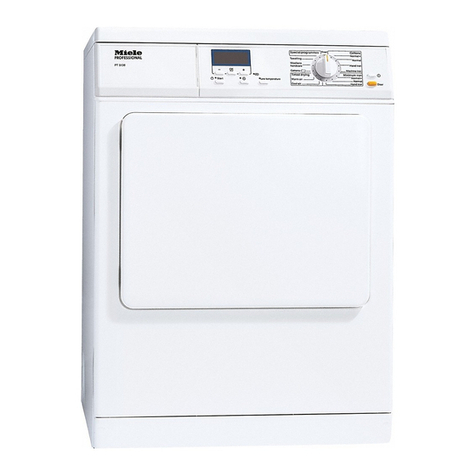 Miele PT 5136 OS OPERATING AND INSTALLATION Manual