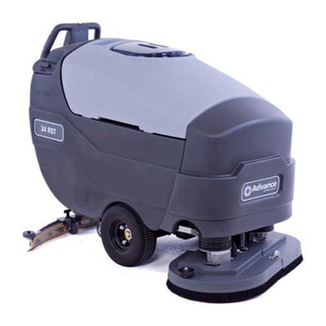 Nilfisk-Advance 34 RST EcoFlex Service manual