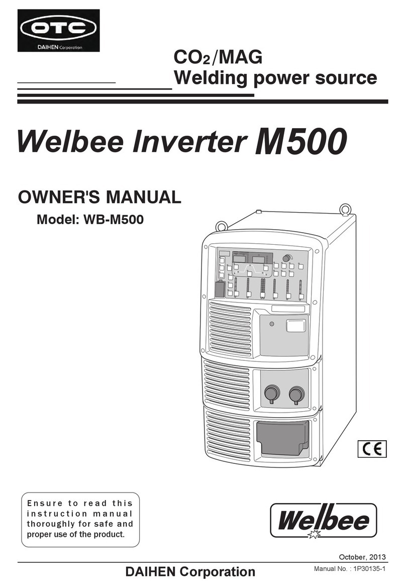 Daihen WB-M500 owner's manual
