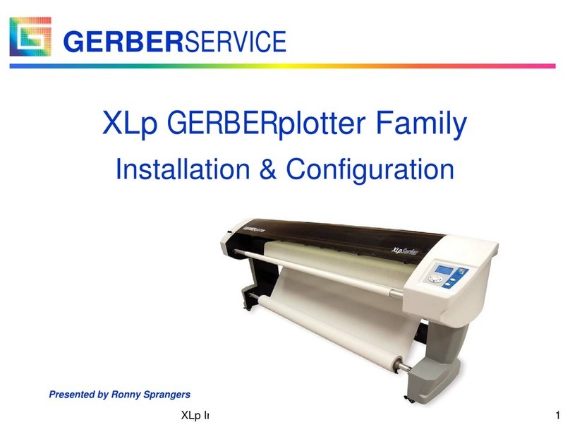 Gerber XLp Installation/configuration