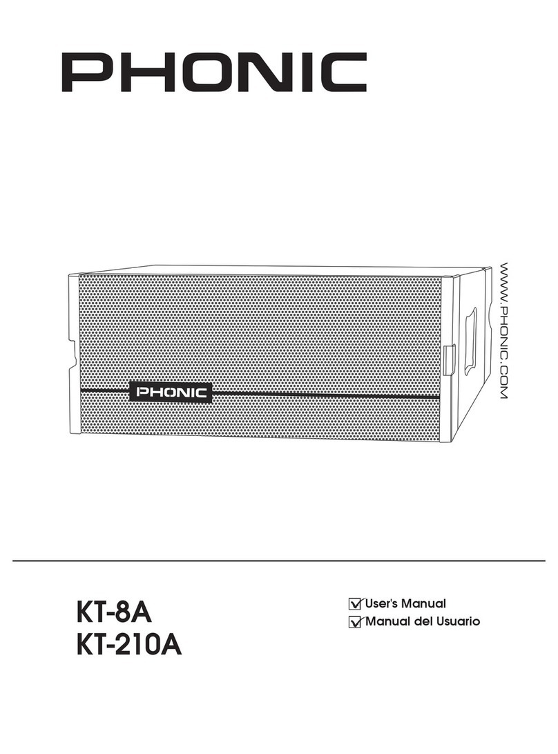 Phonic KT-210A user manual